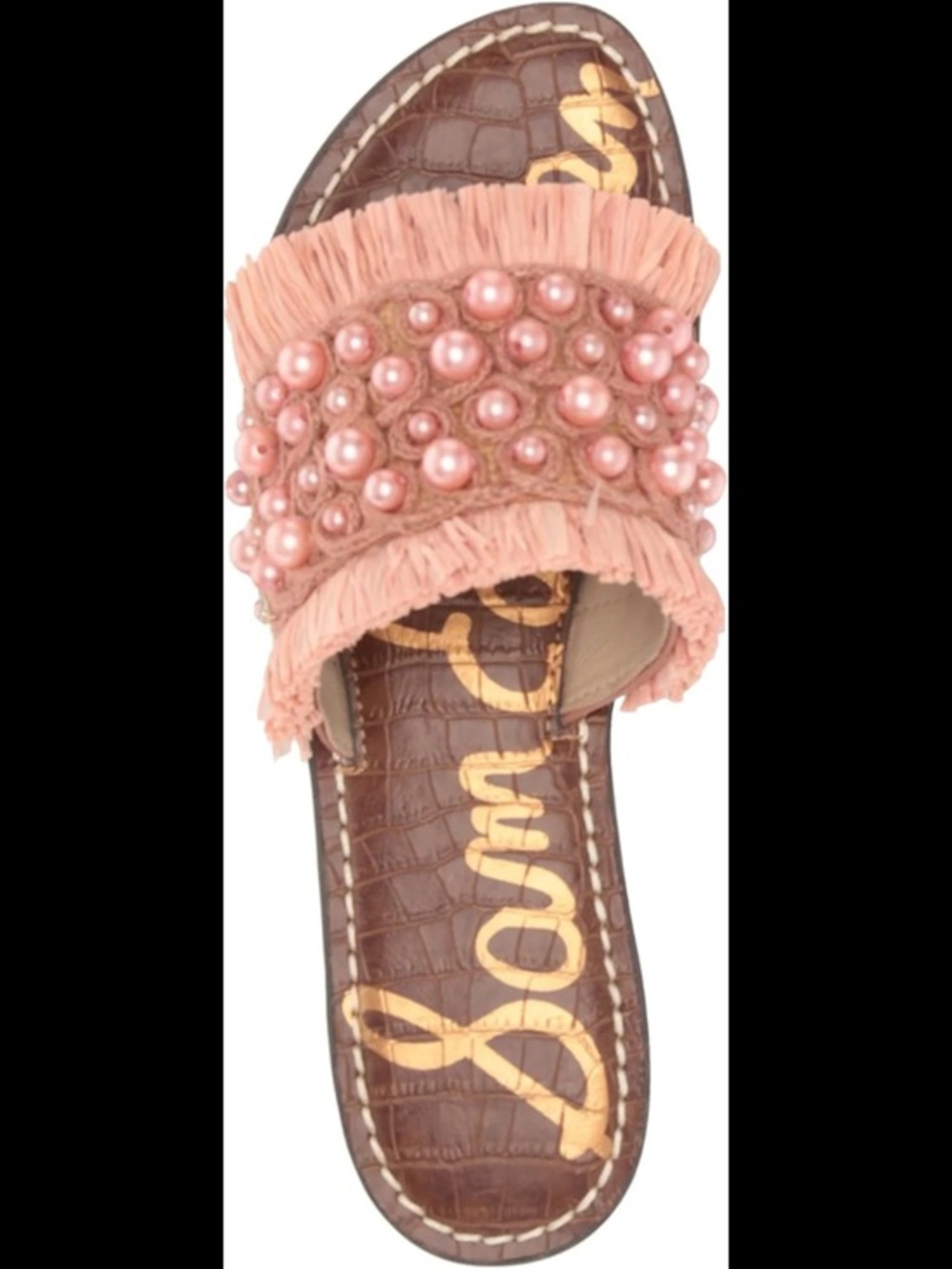 Sam Edelman Women's Guthrie Flat Sandals in Rose 9